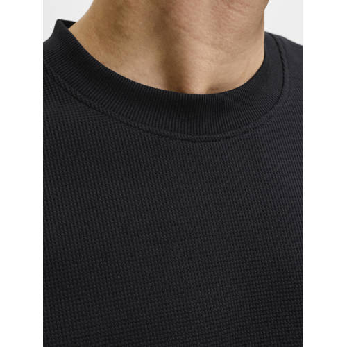 JACK & JONES ESSENTIALS relaxed T-shirt zwart afbeelding