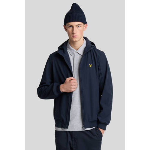 Lyle & Scott softshell jas donkerblauw afbeelding