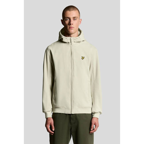 Lyle & Scott softshell jas beige afbeelding