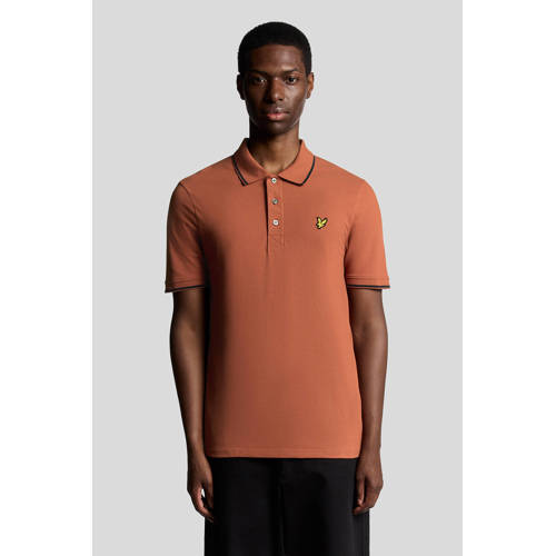 Lyle & Scott regular polo brique afbeelding
