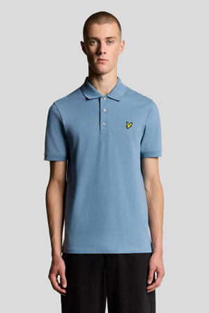 regular polo blauw
