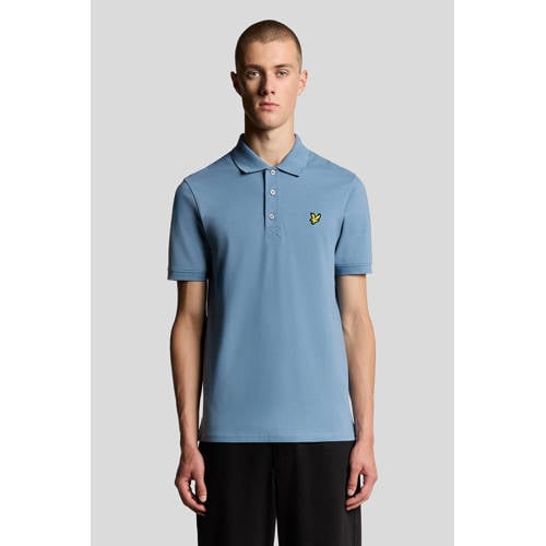 Lyle & Scott regular polo blauw afbeelding