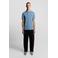 Lyle & Scott regular polo blauw
