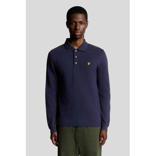 Lyle & Scott regular polo donkerblauw afbeelding