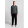 Lyle & Scott pullover met wol fijn gebreid grijs