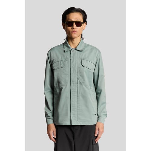 Lyle & Scott overshirt groen afbeelding