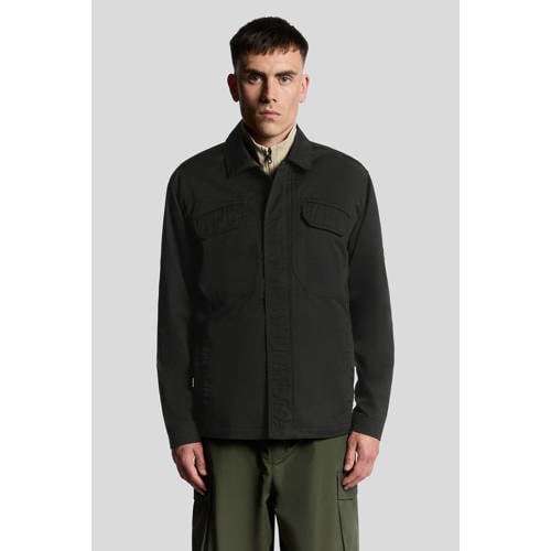 Lyle & Scott overshirt zwart afbeelding