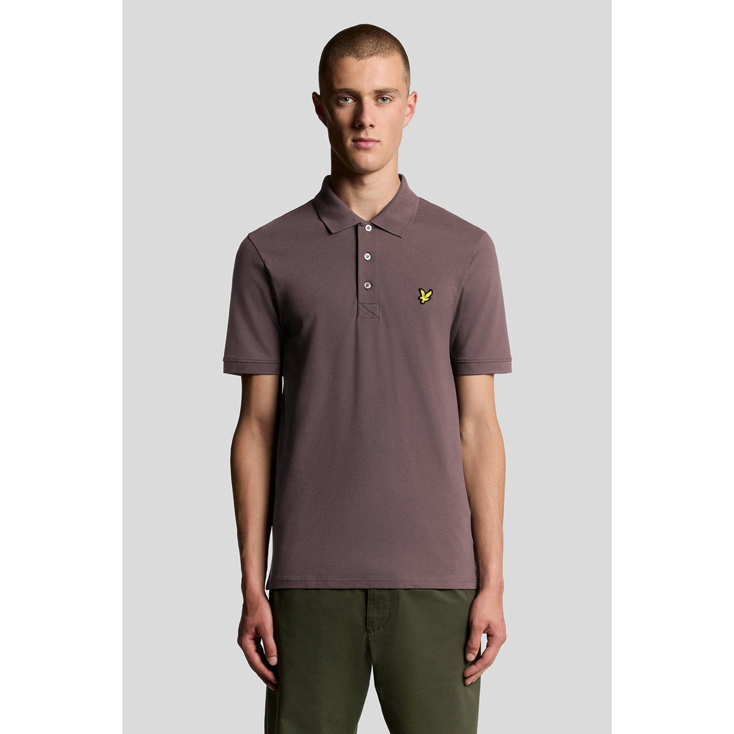 Lyle and Scott Polo Plain Espresso