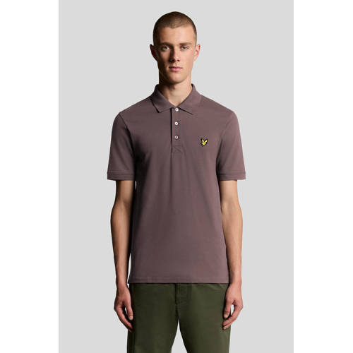 Lyle & Scott regular polo bruin afbeelding