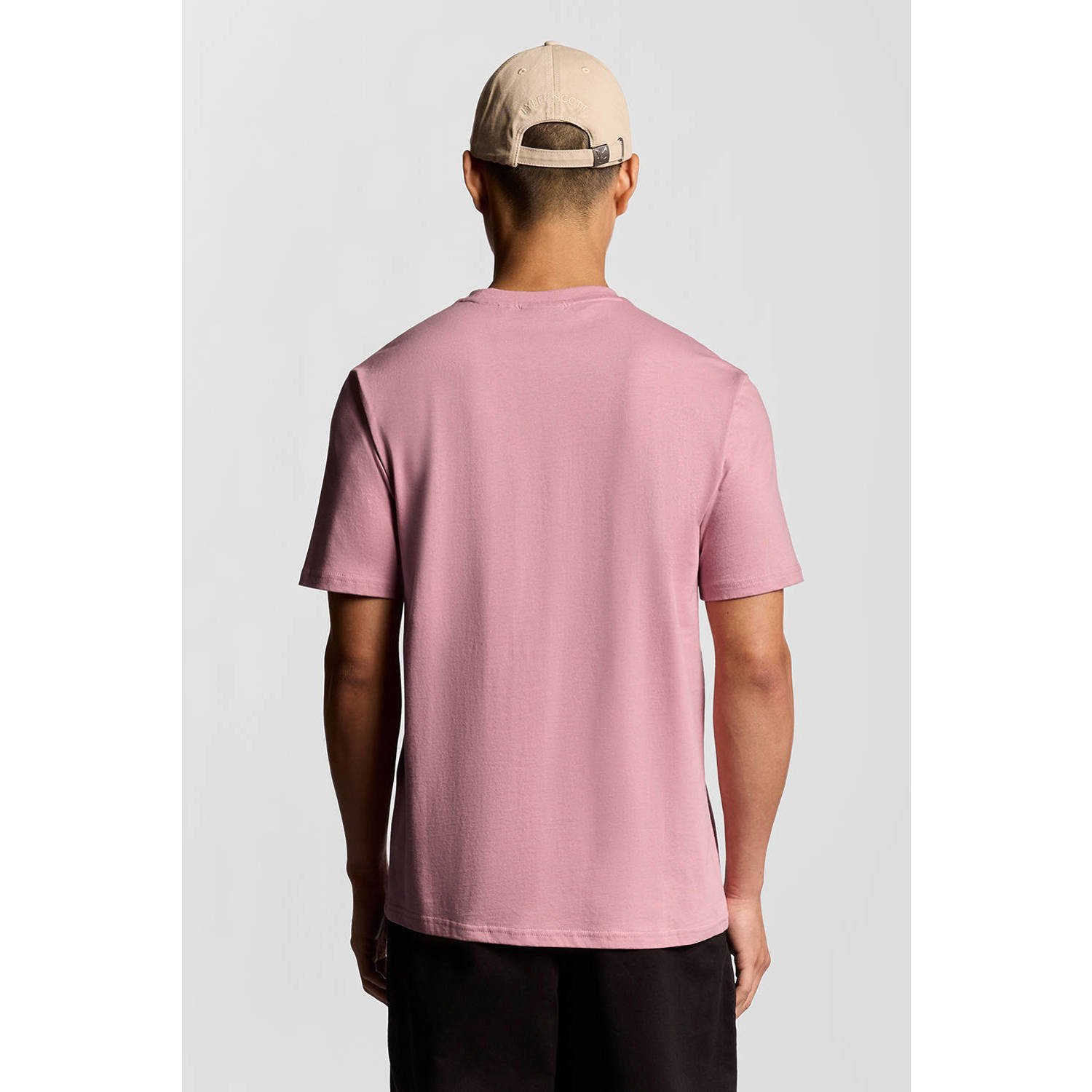 Lyle & Scott regular T-shirt roze