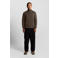 Lyle & Scott trui met wol fijn gebreid bruin