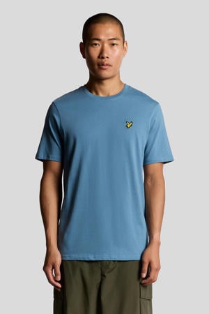regular T-shirt blauw