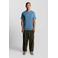 Lyle & Scott regular T-shirt blauw
