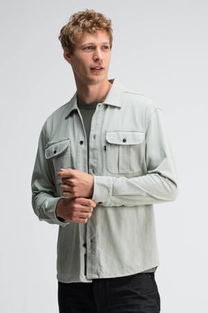 overshirt lichtgroen