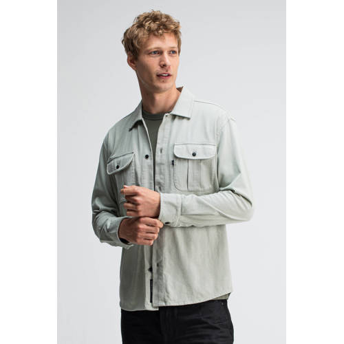 Butcher of Blue overshirt lichtgroen afbeelding