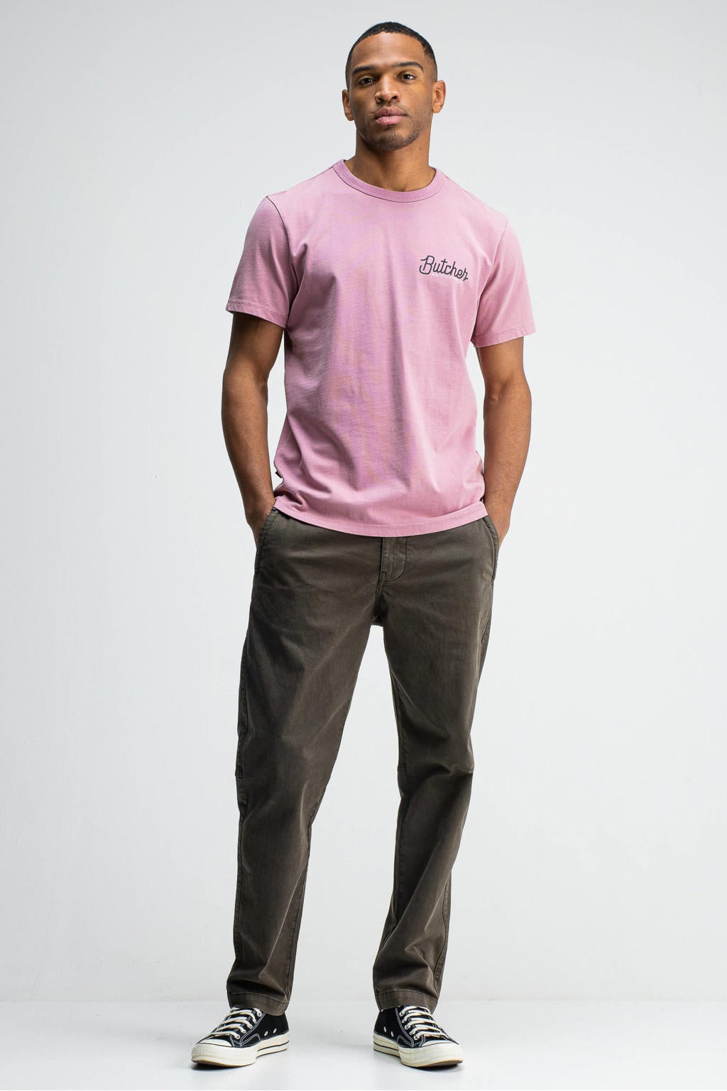 Butcher of Blue regular T-shirt roze
