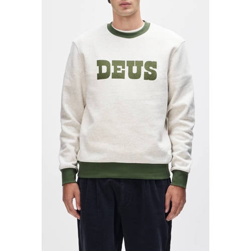 Deus Ex Machina sweater lichtgrijs afbeelding