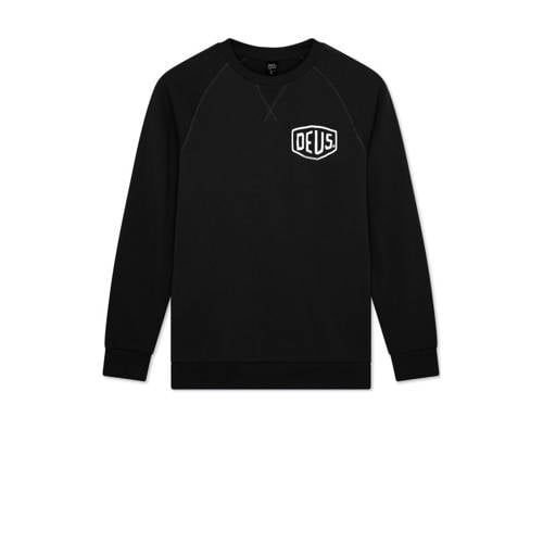 Deus Ex Machina sweater met backprint zwart afbeelding