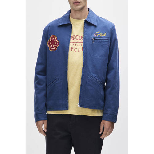 Deus Ex Machina jasje donkerblauw afbeelding