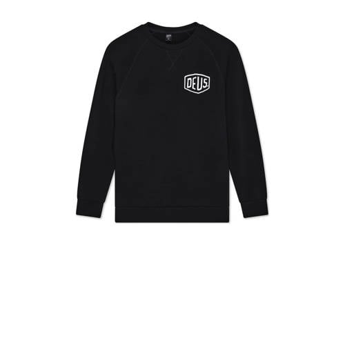Deus Ex Machina sweater met backprint zwart afbeelding