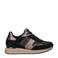 Gabor Comfort Optifit suède sneakers zwart/brons