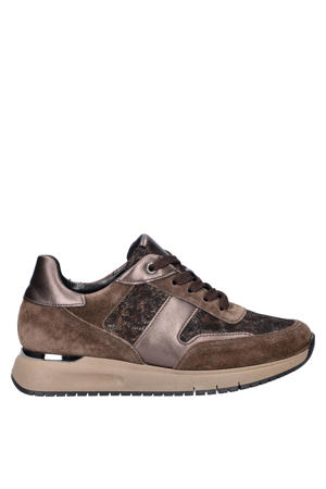 Comfort Optifit suède sneakers groen multi