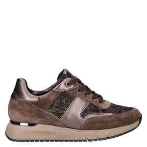 Comfort Optifit suède sneakers groen multi