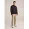 WE Fashion gebreide trui met wol donkerbruin
