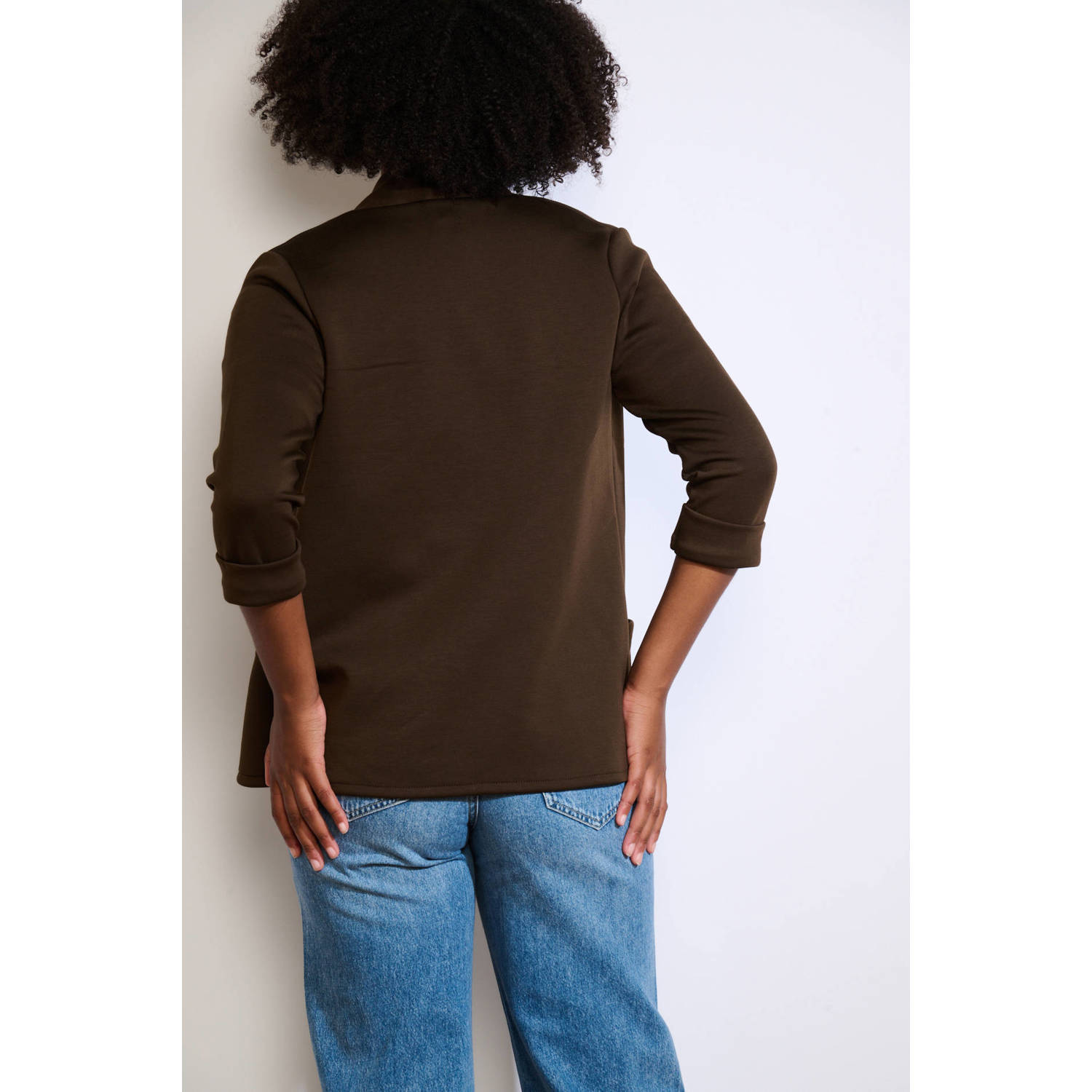 LOLALIZA sweatvest bruin