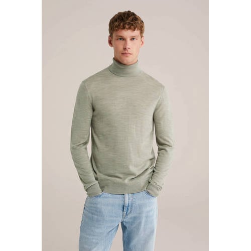 WE Fashion wollen coltrui fijn gebreid afbeelding