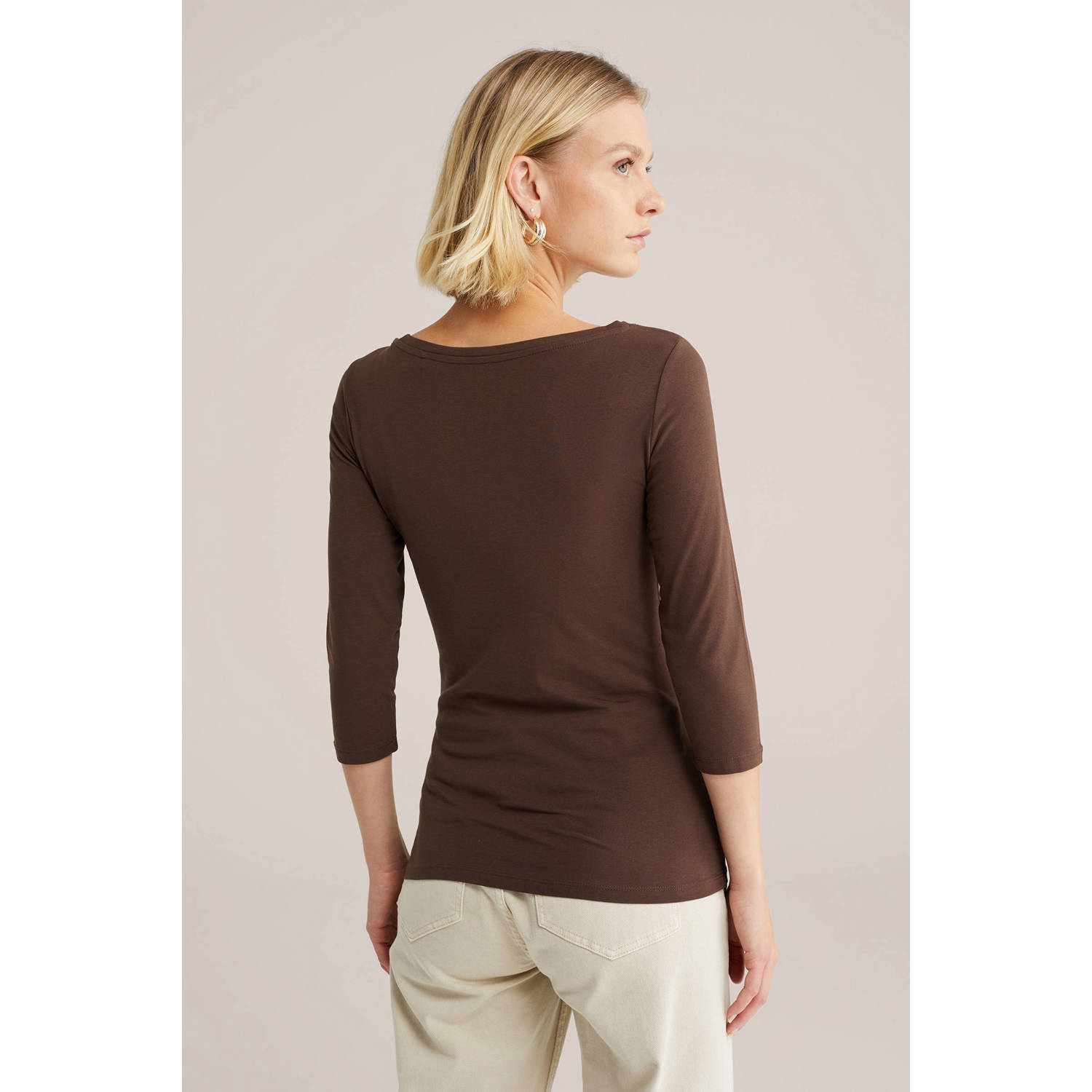 WE Fashion top bruin
