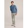 WE Fashion trui fijn gebreid blauw