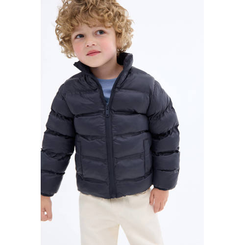 Mango Kids gewatteerde jas marine afbeelding