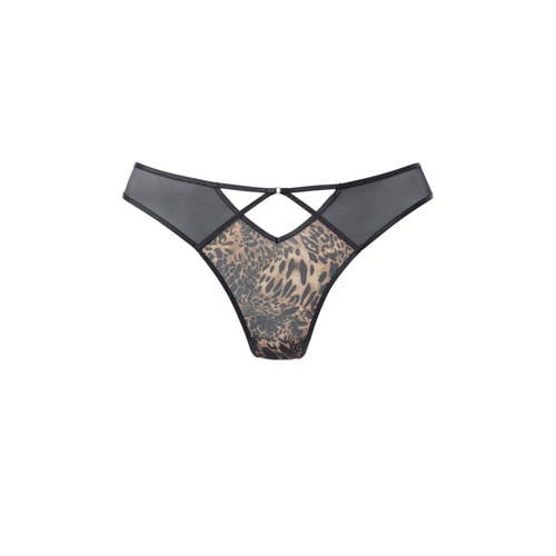 Lascana string zwart/bruin afbeelding