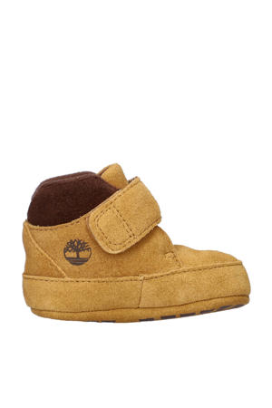 Crib Bootie suède baby schoenen camel