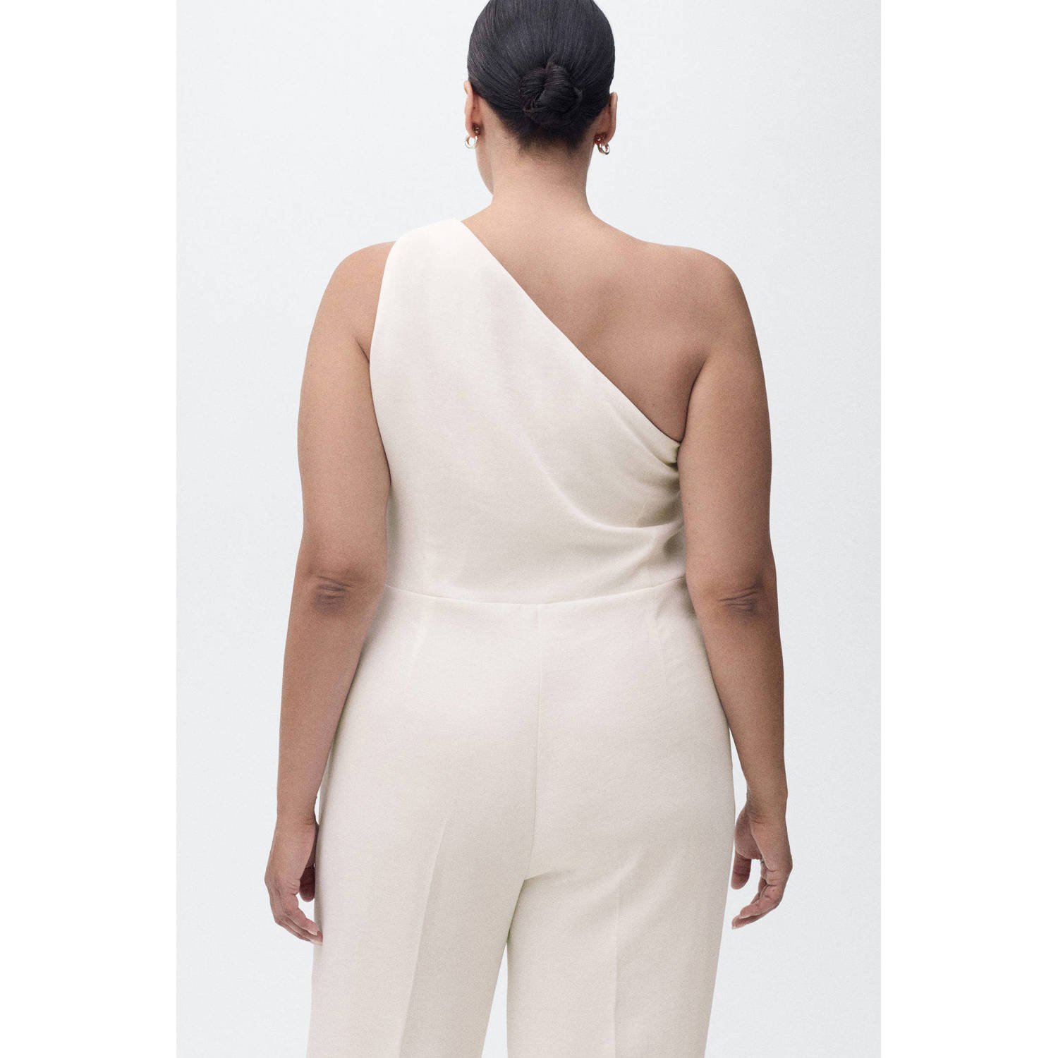 Mango jumpsuit ecru