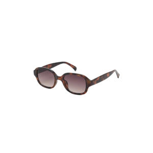 zonnebril met tortoise print bruin
