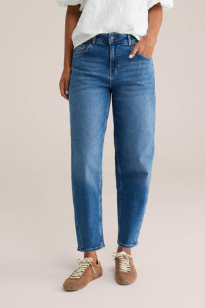 barrel jeans dark blue denim