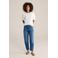 WE Fashion Blue Ridge barrel jeans dark blue denim
