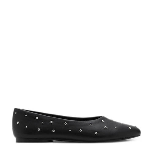 MANGO TEEN ballerina's met studs zwart afbeelding