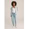 WE Fashion Blue Ridge barrel jeans light blue denim