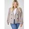 ONLY CARMAKOMA tussenjas beige