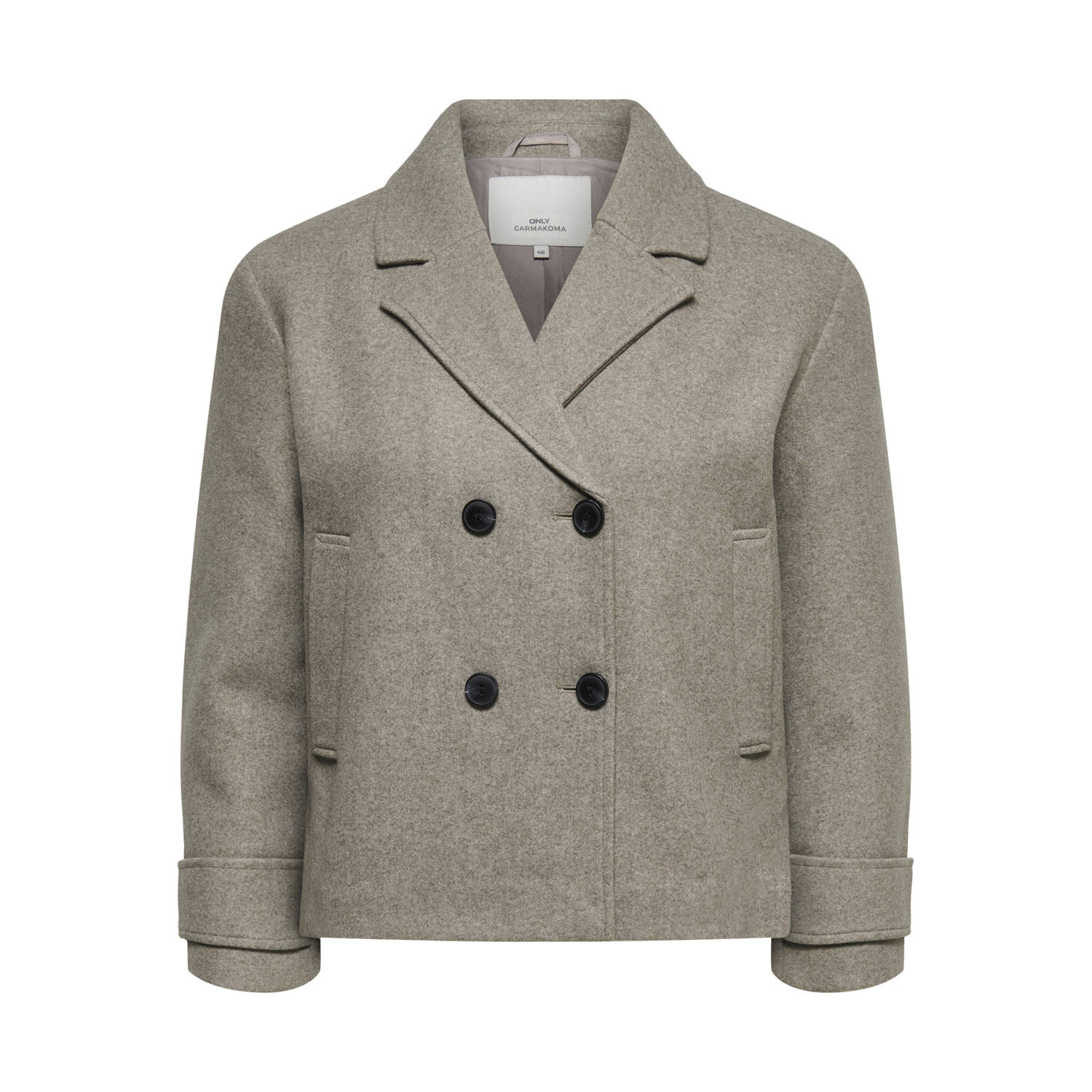 ONLY CARMAKOMA tussenjas beige