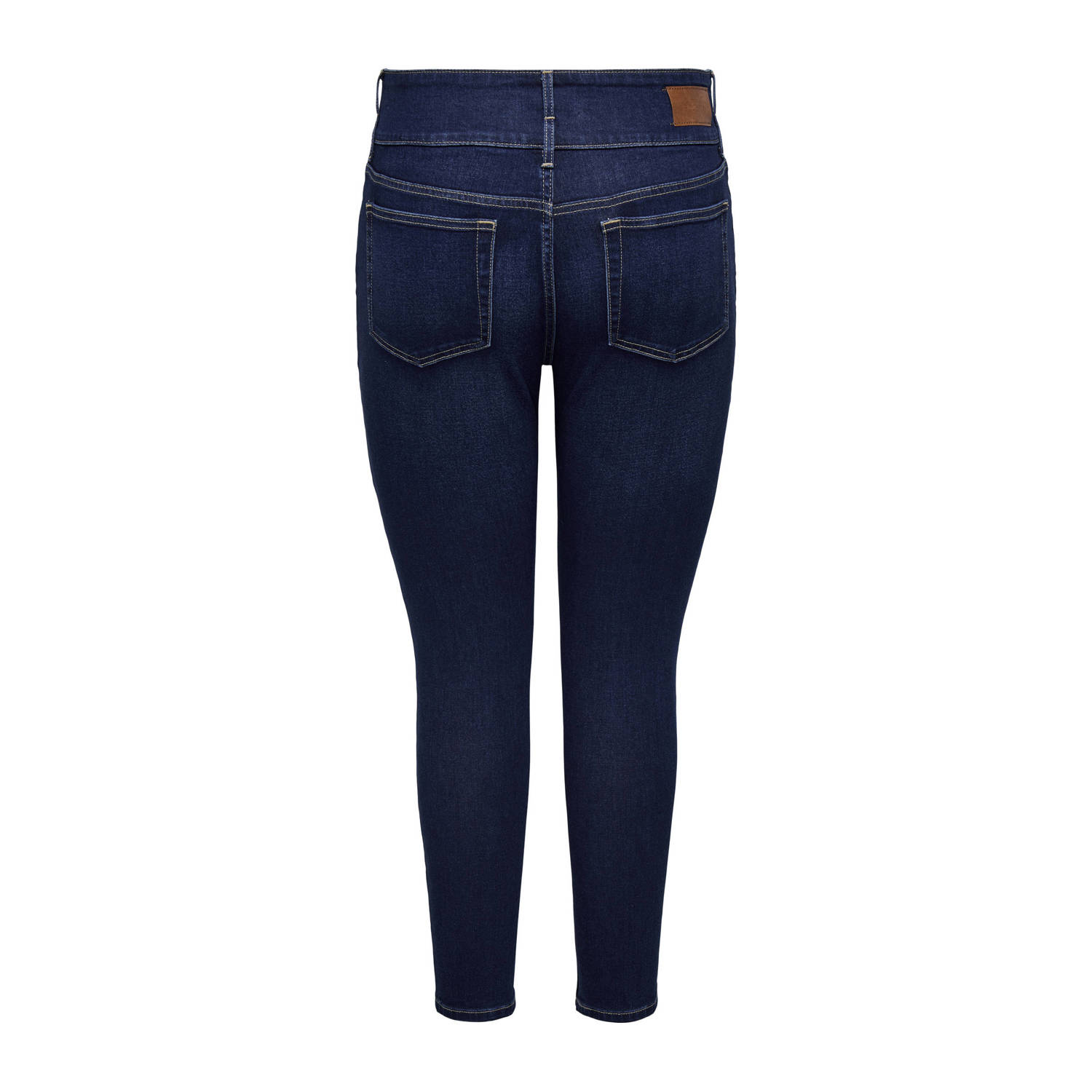 ONLY CARMAKOMA high waist skinny jeans dark blue denim