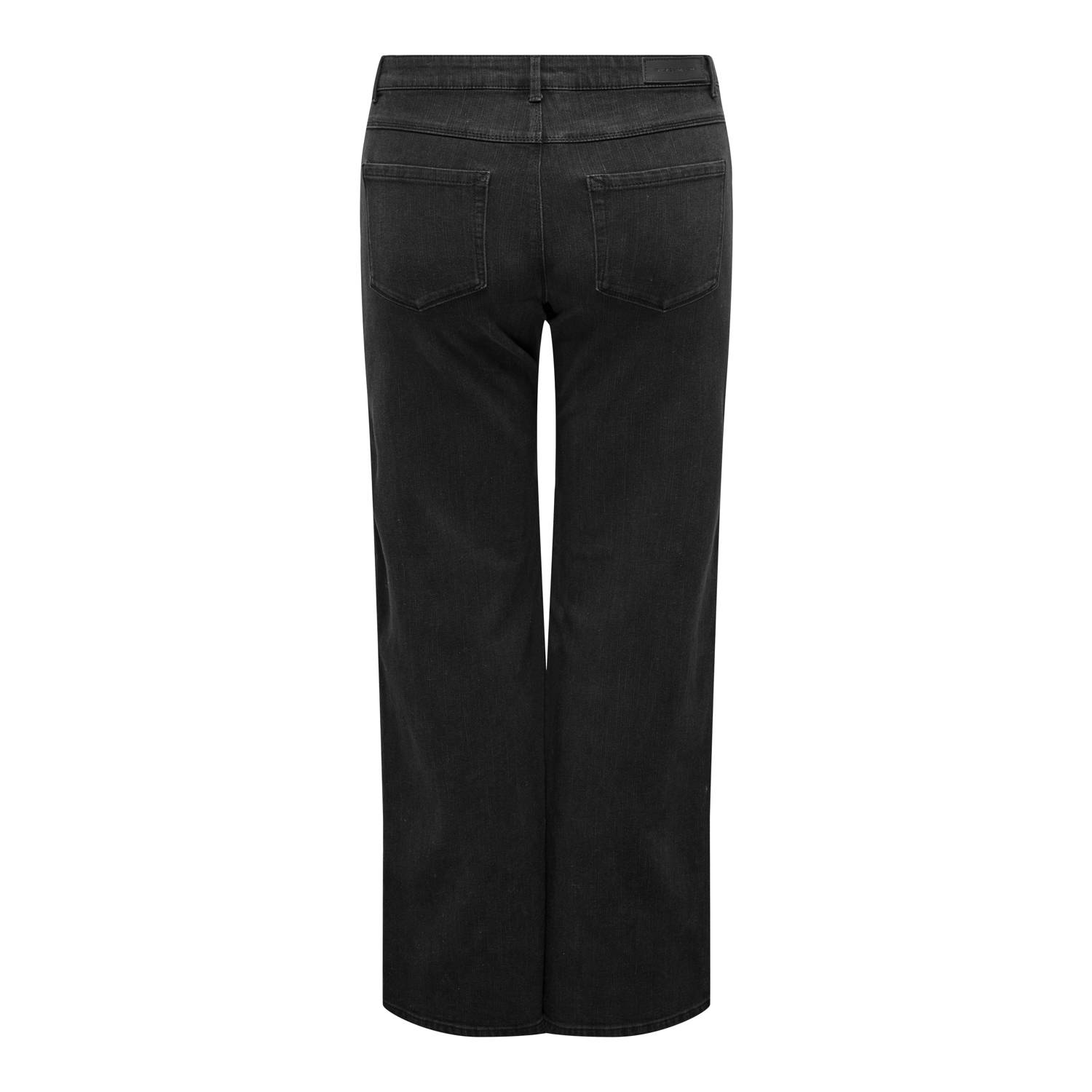 ONLY CARMAKOMA wide leg jeans zwart
