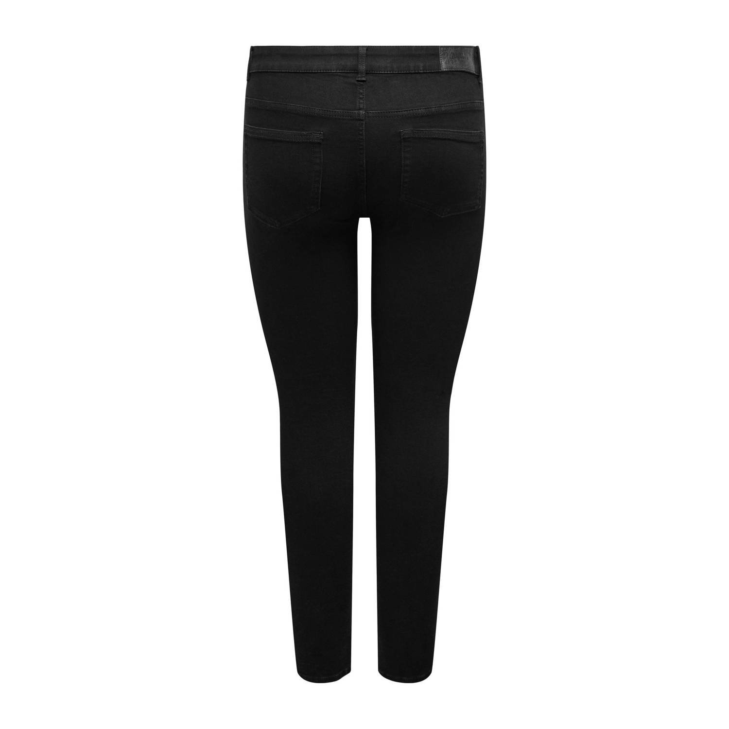 ONLY CARMAKOMA skinny jeans zwart