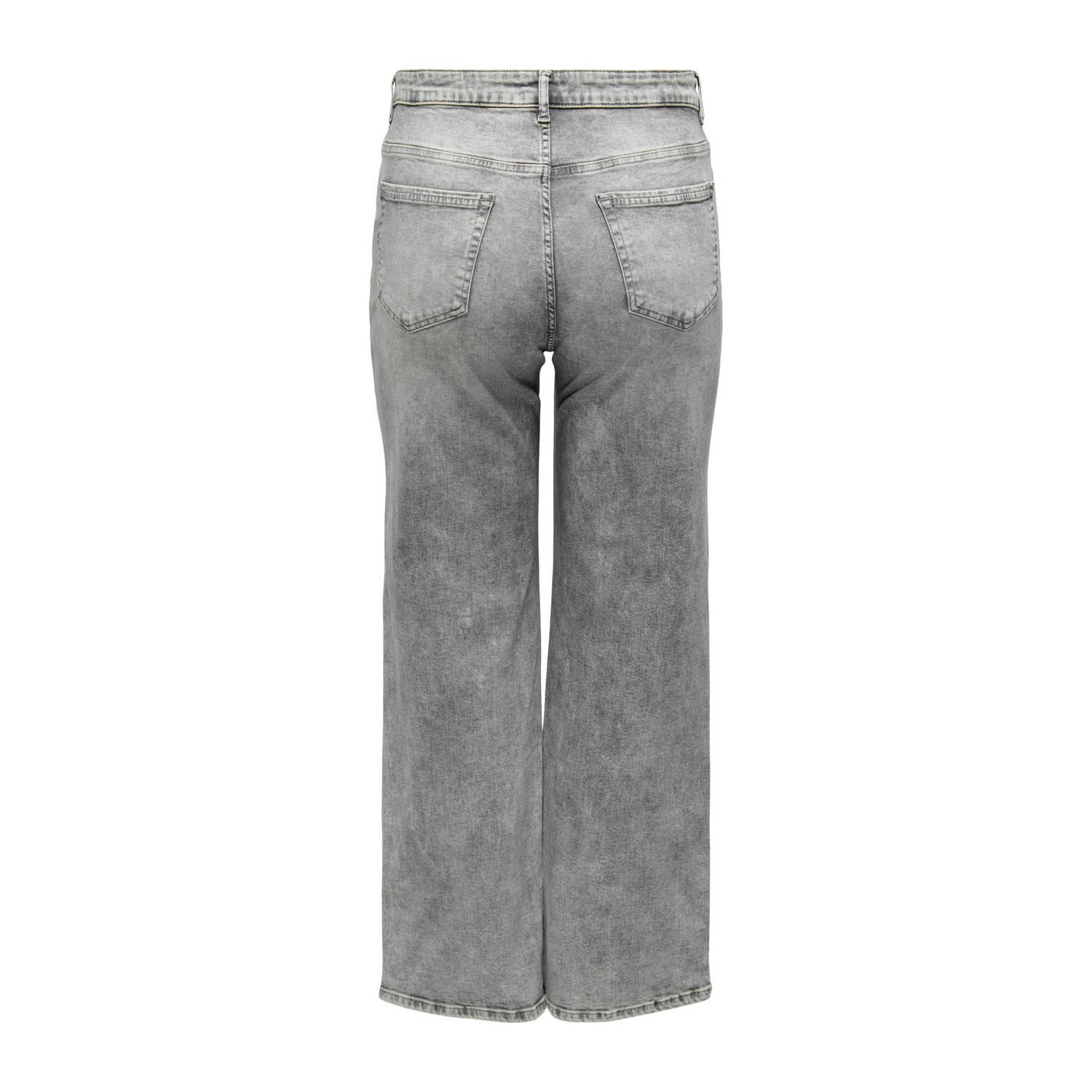 ONLY CARMAKOMA wide leg jeans grey denim