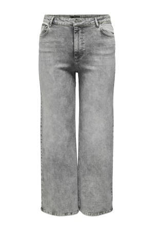 wide leg jeans grey denim