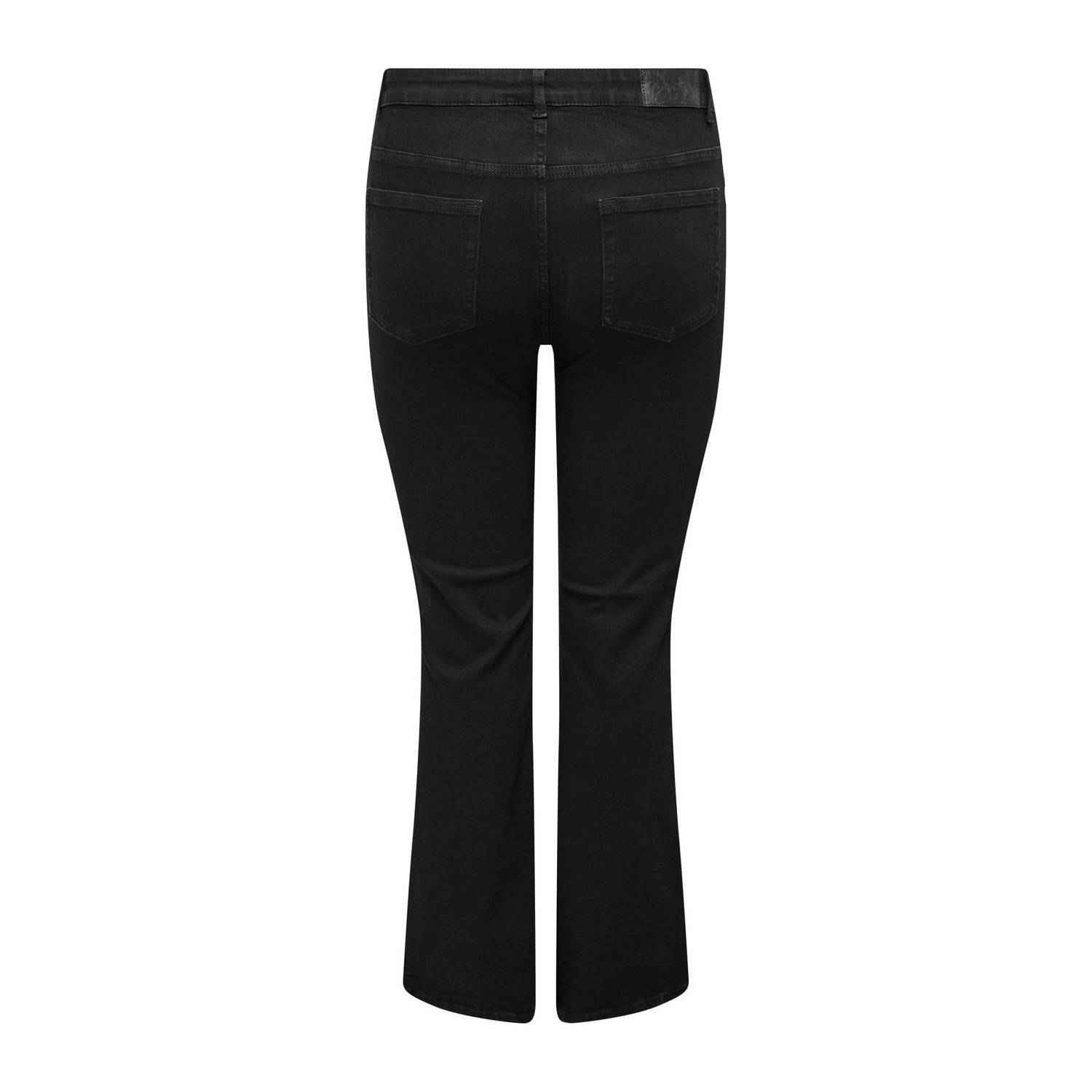 ONLY CARMAKOMA flared jeans zwart