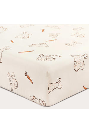 katoenen baby hoeslaken wieg (40x80 cm)